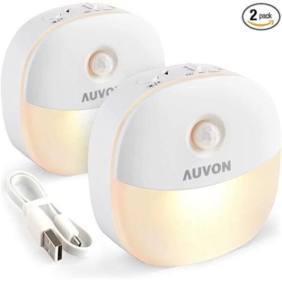 Rechargeable Battery Night Light, Mini with Motion Sensor, Warm White LED - Picture 7 of 7